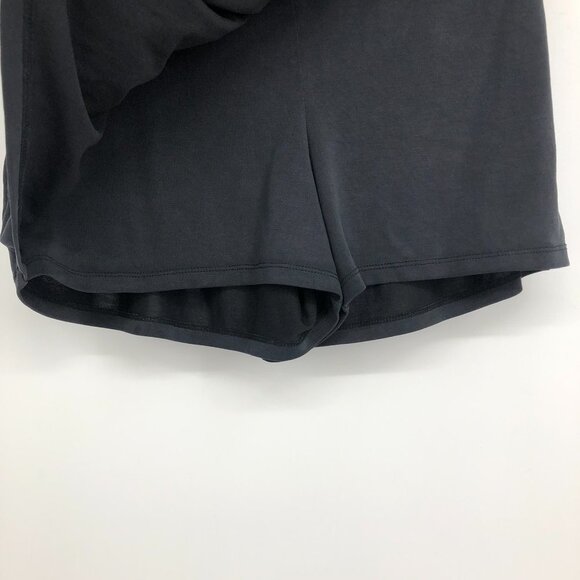 Splendid  Black Micro Mini Skirt elastic waist attached shorts (skort) SP - Picture 4 of 16